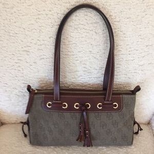 NWOT Dooney and  Bourke tassel signature bag